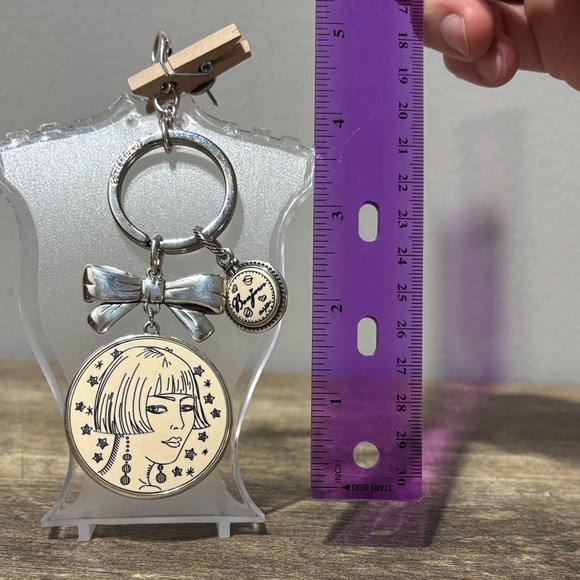 Brighton Nanette Fashionista Purse Charm Keychain - Picture 5 of 5